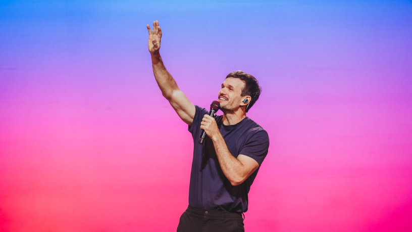 Encerramento épico: Padre Patrick emociona o público em gravação especial com produção da Non Stop. (Crédito: Rafael Strabelli)